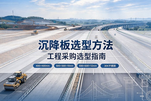 元阳沉降板选择方法