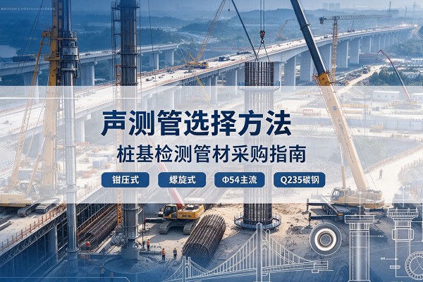 元阳声测管选型标准