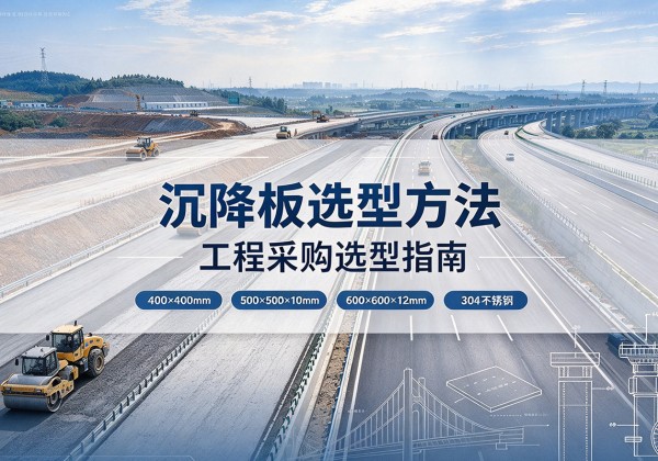 元阳沉降板选择方法
